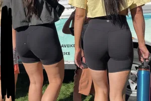 Double trouble lulu milfs out in the sun