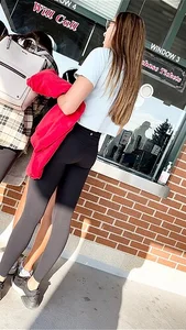 Tight teen in lulus VPL
