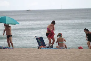 Florida beach and bikini girls