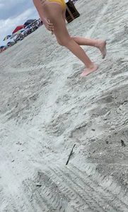 Beach pt 4 featuring bikini teen