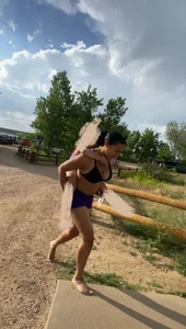 Perfect boobs, wet shorts latina, ass