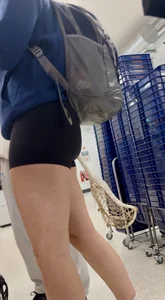 (OC) Hot lacrosse girl in spandex shorts