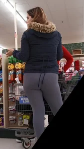 Thick Middle Eastern Ass In Grey Spandex [OC]