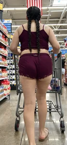 [OC] Hot Latina ASS Out in Sexy super revealing pajamas @ Walmart