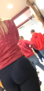 fit blonde with nice ass pt. 1 and 2