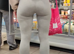 Amazing GREY leggings ass in shopping