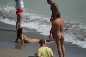 Continesti nude beach girls in Romania