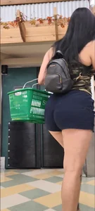 Sexy big butt tatted latina in sandals