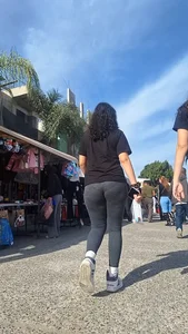 Latina seethrough leggings VPL