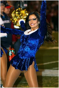 Candid cheerleaders