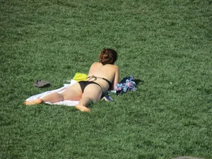 Beach and bikini candid girls