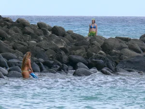 Beach and bikini girls