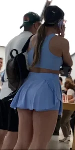 Baddie at the Apple Store