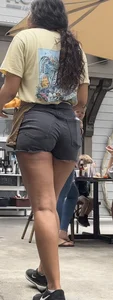 PERFECT Ass in Tiny Shorts