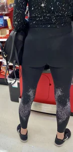 Starlit Black Leggings