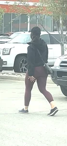 Sexy ball busting purple bubble butt