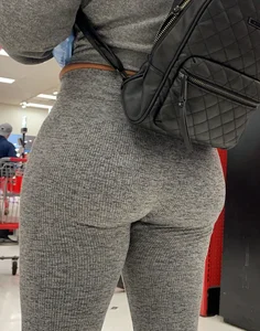 Luscious Latina Bubble Butt in Grey