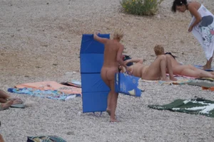 Croatia nude beach females, mostly mature