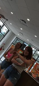 Sexy MILF in Her High Waisted Jean Short and Tight Pink Tanktop w/ Her Redheaded Friend w/ a Pretty Nice Thick Ass