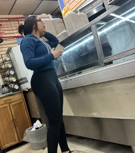 Big booty Latina in neighborhood store (oc)