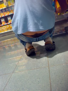 Huge collection of whale tails, ass cracks and panty peeks in public