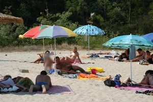 Sexy girls on nude beach Promorsk in Bulgaria