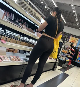 Two college chick’s shopping for makeup(oc)
