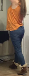 Chubby Wife in Tight Jeans Home Creepshots Gallery