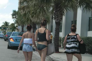 Deerfield Beach bikini girls