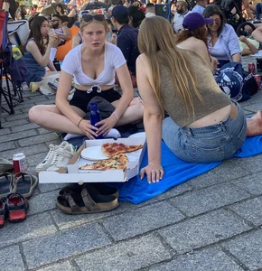Hot girls celebrating 4th of july