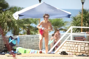 Nude beach pool milfs and mature ladies