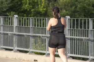 PAWG in see through shorts