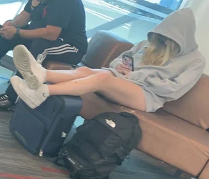 [OC] Airport sleeping beauty