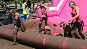 Bristol Pretty Muddy 5k race girls 2018