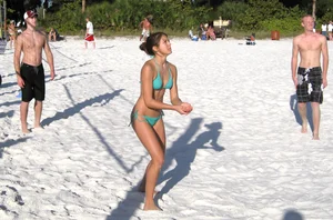 Beach and bikini girls
