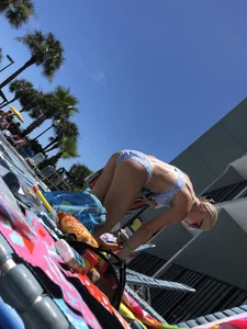 Hot blonde in bikini!!  10/10