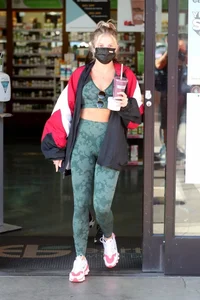 Vanessa Hudgens with GG Magree seen outside Earthbar in West Hollywood