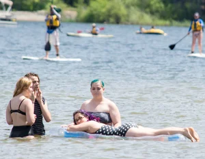 Sexy candid beach and bikini girls