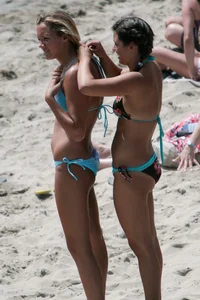 Beach and bikini girls