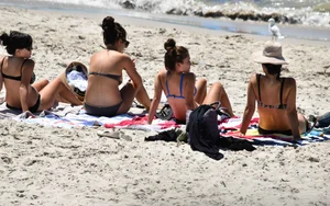 Beach and bikini girls