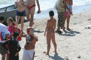 Continesti nude beach girls in Romania