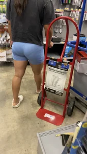 VPL blue shorts spandex