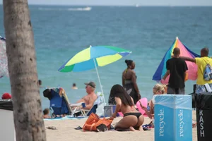 Sexy Florida beach bikini girls