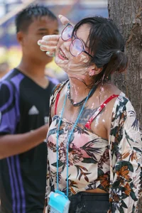 Water Festival girls in Thailand