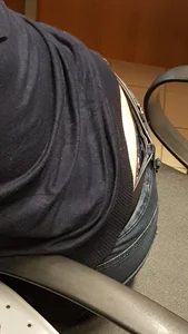 College girl in glasses showing some panty peeks
