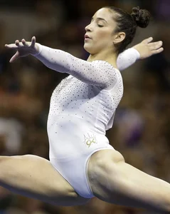 Candid gymnasts