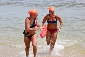 Bunch of sexy lifeguard tournament girls from 2013