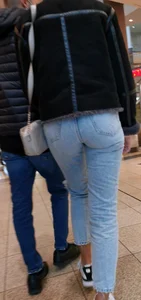 Sexy ass packed in jeans