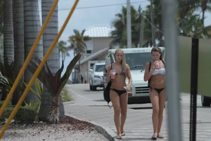 Deerfield Beach bikini girls