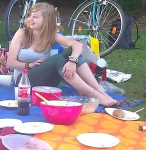 German girl Laura with nice boobs
